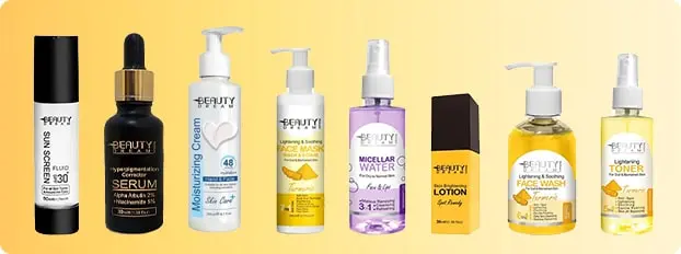 پک مراقبت از پوست لک دار