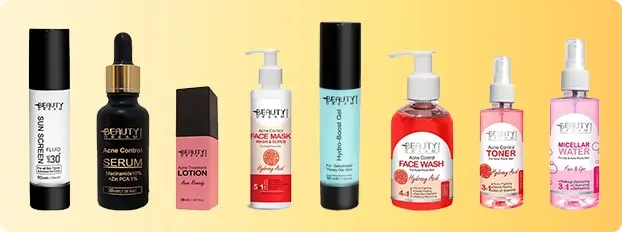 پک مراقبت از پوست چرب و جوشدار