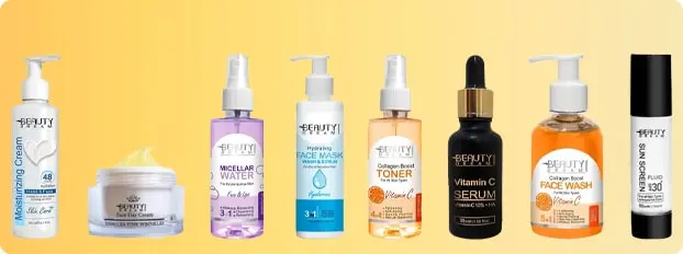 پک روتین پوستی ویتامین سی